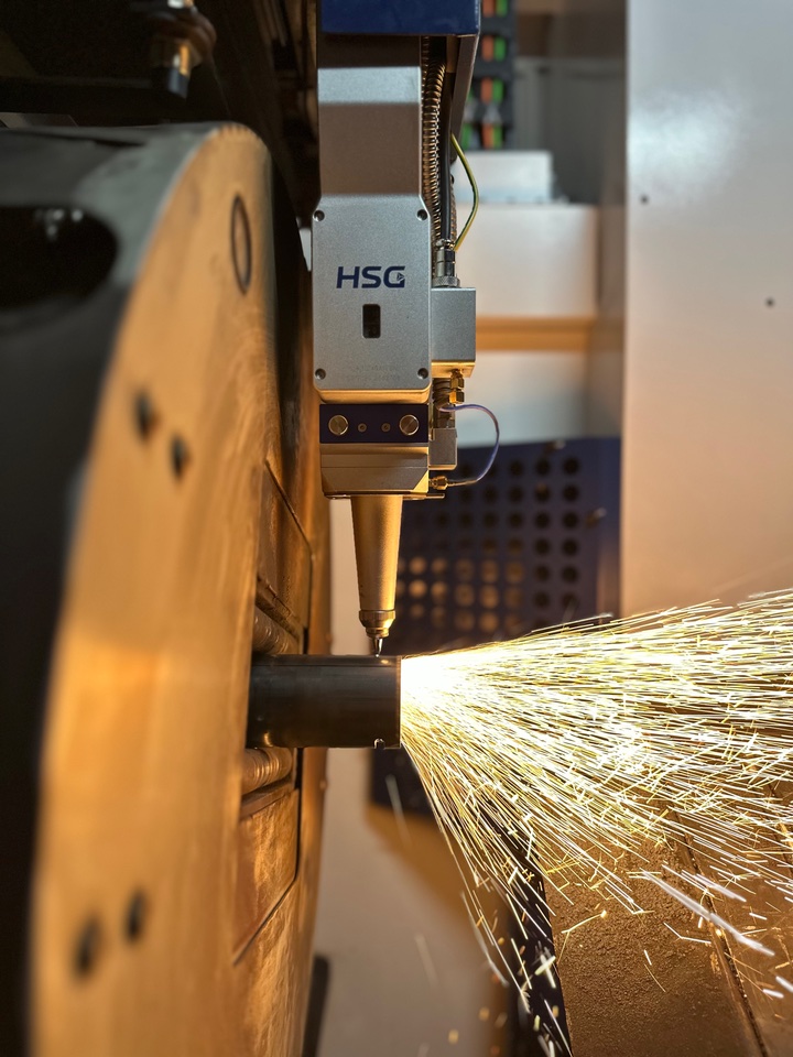 HSG fiber lazer ile profil kesimi